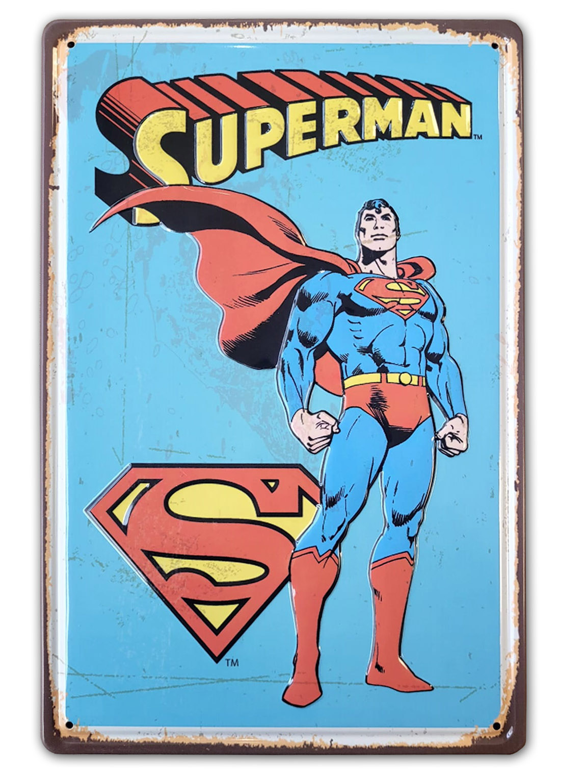Chapa decorativa Superman