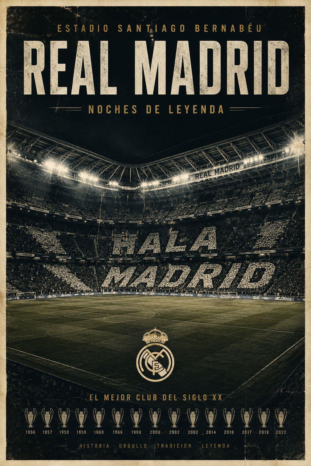 Noches Bernabeu Cuadros futbol